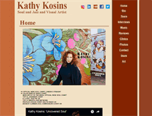 Tablet Screenshot of kathykosins.com